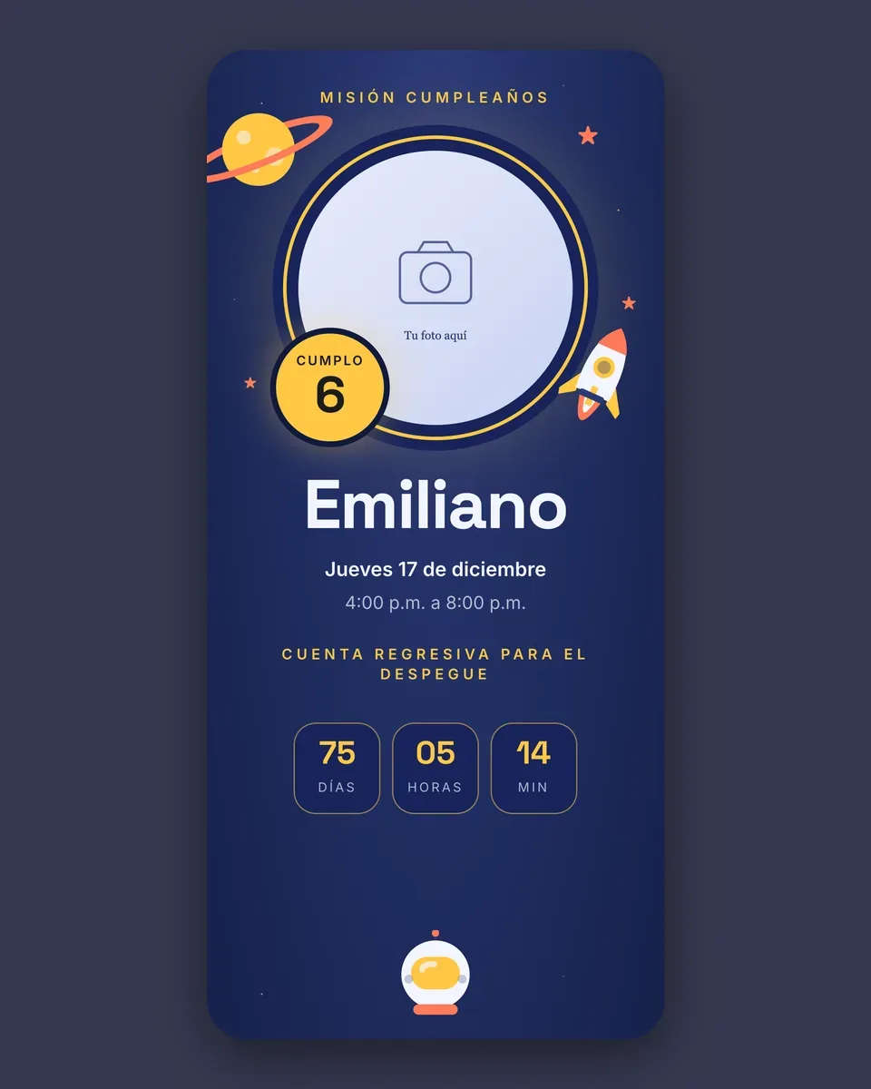 Diseño Misión espacial
