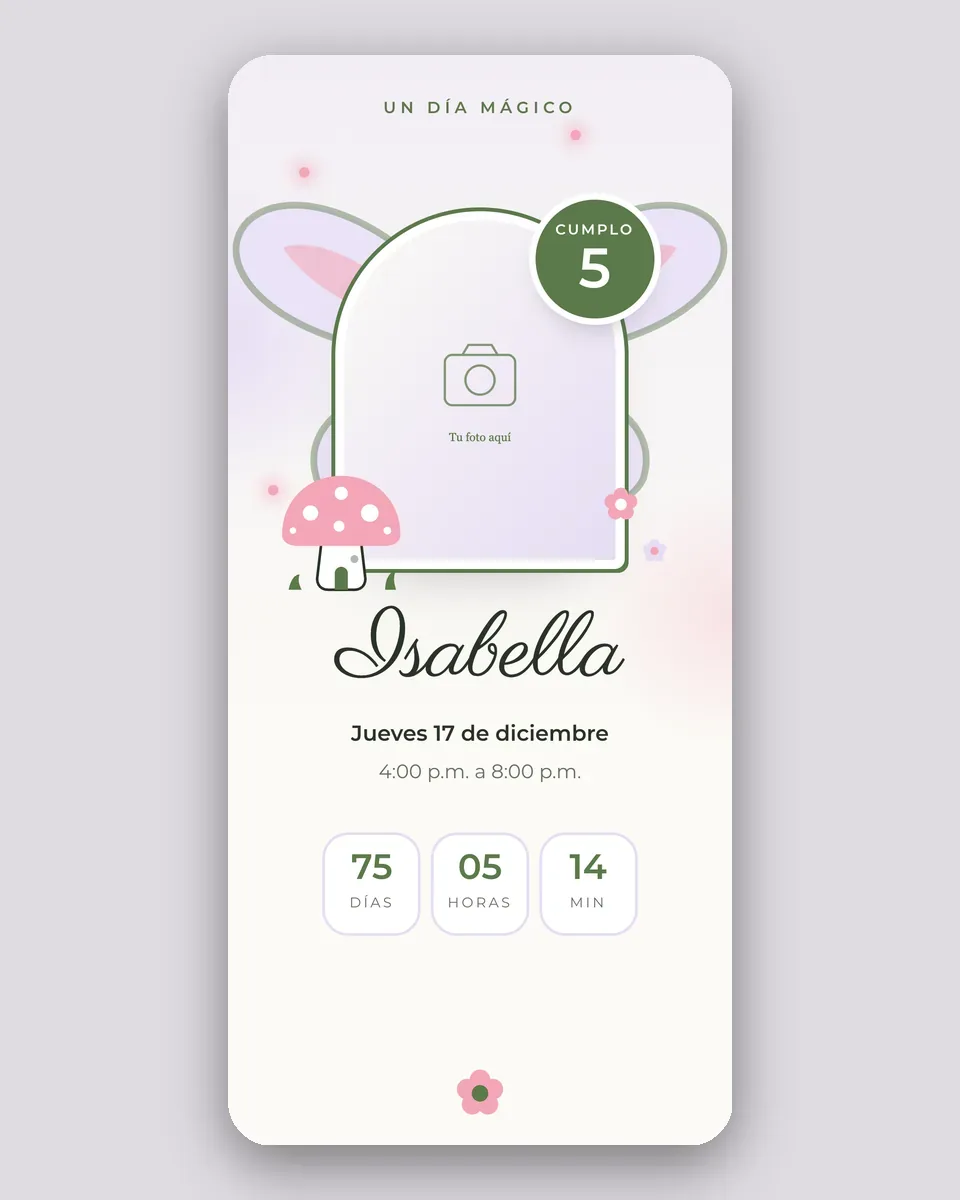 Diseño Jardín de hadas